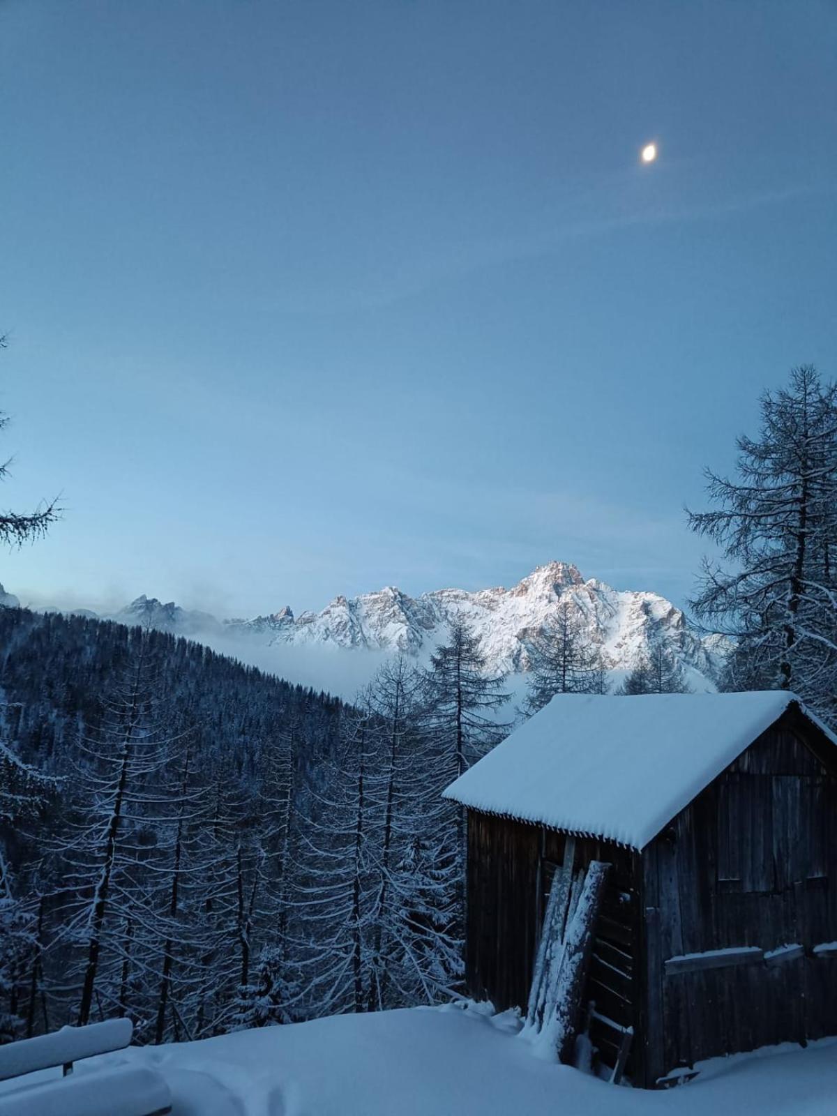 Appartamenti Sonnenuhr Sexten Exteriér fotografie